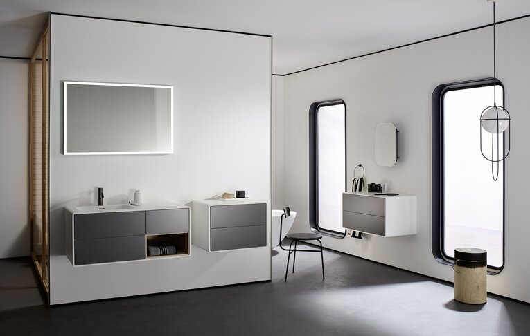 Badezimmermöbel und Spiegelschrank von Fraefel AG
